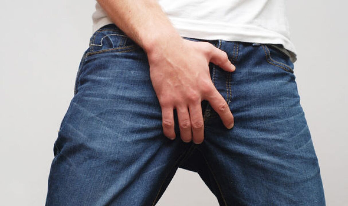 Groin pain with prostatitis